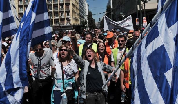 Массовая забастовка в Греции парализовала систему общественного транспорта