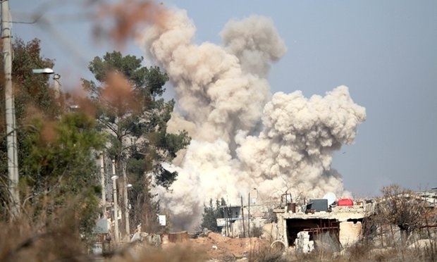 Росія попри анонсоване перемир'я скинула бомби на Дамаск