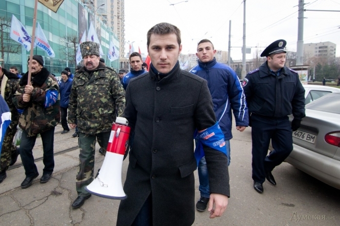 В Одесі затримали одного з зачинщиків сепаратистських мітингів
