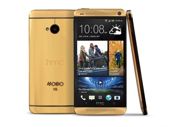 HTC випустила смартфон у золотому корпусі