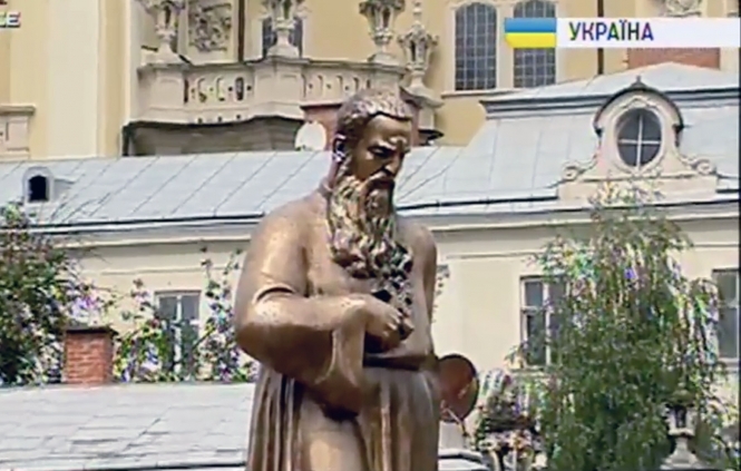 Открытие памятника Шептицкому во Львове, - трансляция