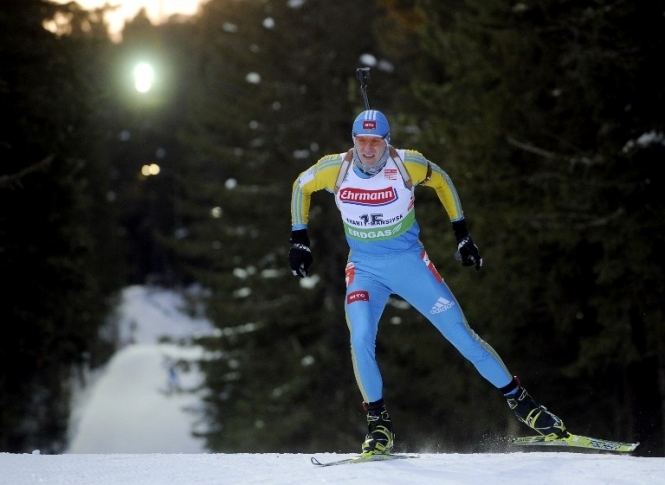 Швеция выиграла мужскую эстафету по биатлону на Олимпийских играх