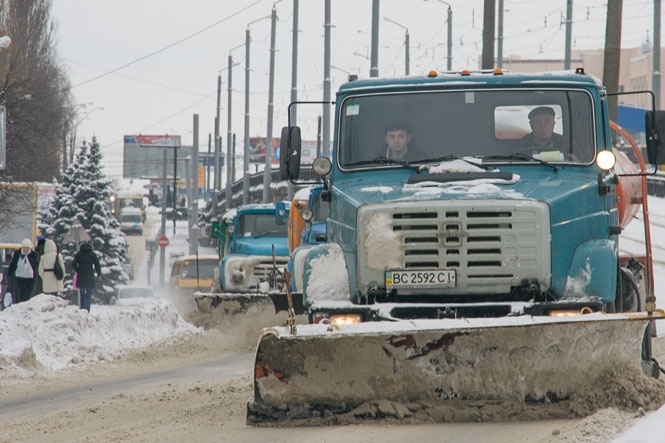 В Киеве городские власти ограничили движение для крупногабаритных грузовиков