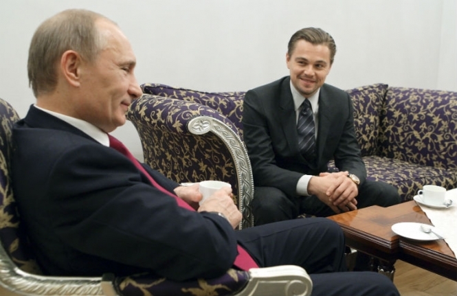 В Росії натякнули, що Ді Капріо завдячує своїм оскаром Путіну