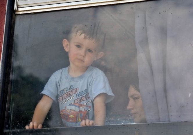 В Харьков эвакуирован 61 ребенок из Луганска