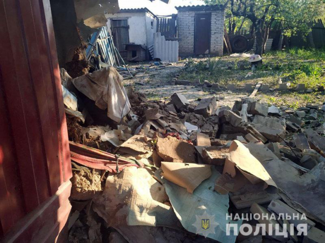 Боевики обстреляли жилой сектор Марьинки