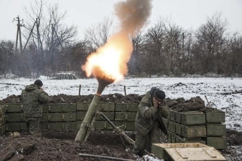 За добу на Донбасі бойовики 15 разів обстрілювали позиції українських військових