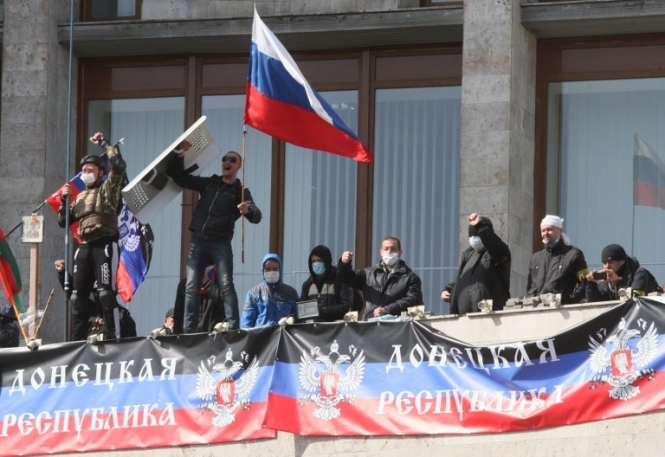 Сепаратисты до сих пор блокируют ОГА в Донецке