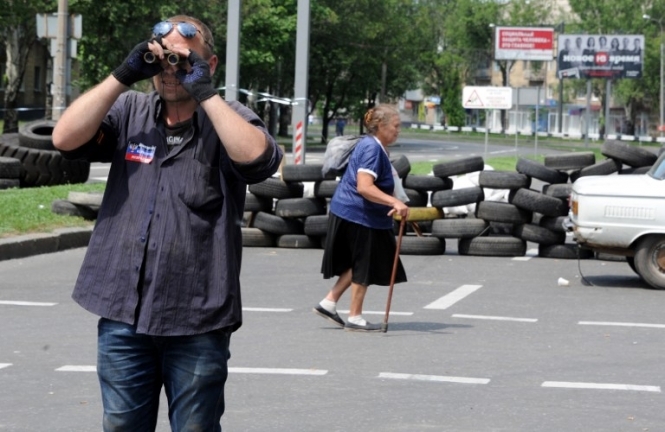 В Донецке в сегодняшних перестрелках пострадали мирные жители