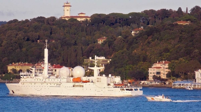 У Чорне море увійшов розвідувальний корабель ВМС Франції 