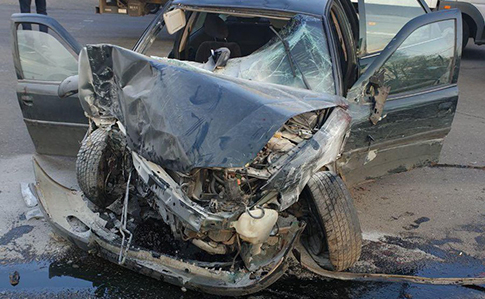 В Одессе водитель на “євробляхах” сбил трех нацгвардейцев