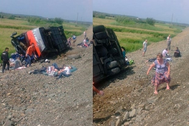 У Росії 13 людей загинуло у жахливій аварії