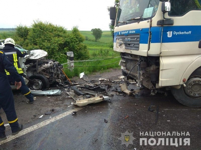 В ДТП в Тернопольской области погибли четверо сотрудников 