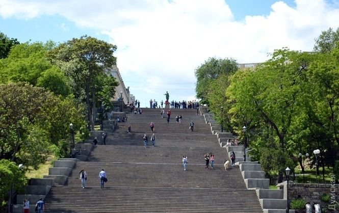 В Одессе с понедельника начнется ремонт Потемкинской лестницы, на который потратят 15 млн гривен