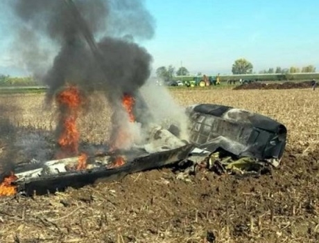 В Италии взорвался военный самолет: двое погибших