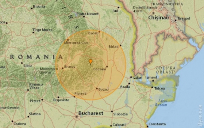 Эхо румынского землетрясения докатилось до пяти городов Украины, - ВИДЕО
