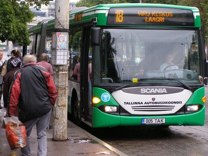 Мешканці Таллінна отримали безкоштовний проїзд у транспорті