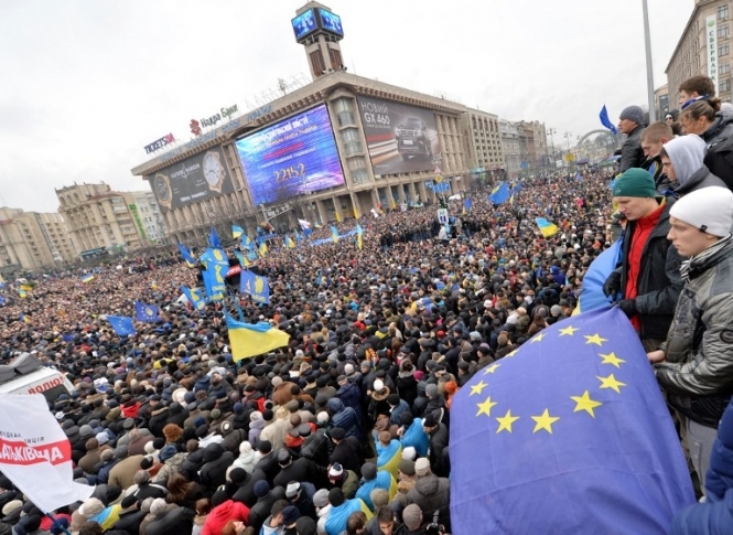 Реакция Евромайдана на события в Раде, - прямая трансляция