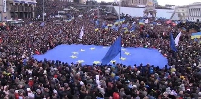 Протесты в Украине стали одним из центральных событий для мировых СМИ