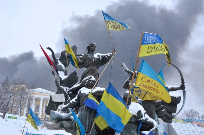 Мобилизация Майдана: украинци  готовы защищать себя в своей стране