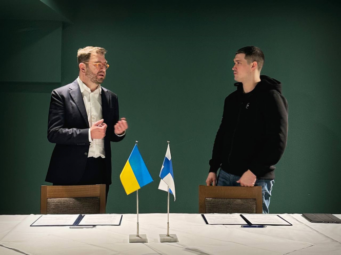 Україна підписала меморандум про співпрацю з Фінляндією в галузі цифровізації