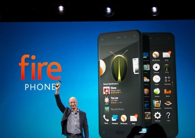 Amazon представил 3D-смартфон Fire Phone, который способен распознавать предметы