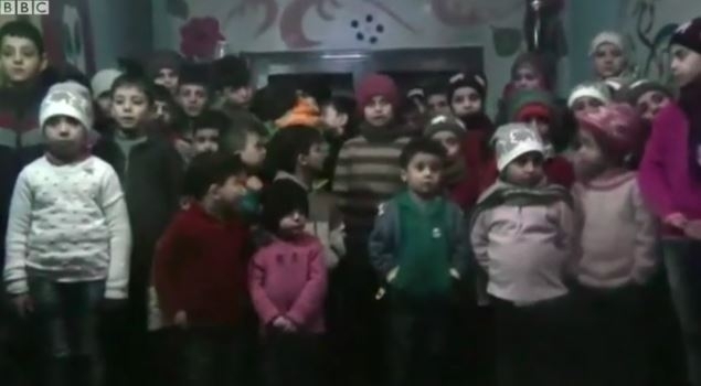 Сироты Алеппо обратились за помощью к миру