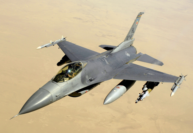 У Міноборони назвали бажану кількість літаків F-16
