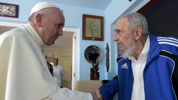 Папа Франциск зустрівся на Кубі з Фіделем Кастро