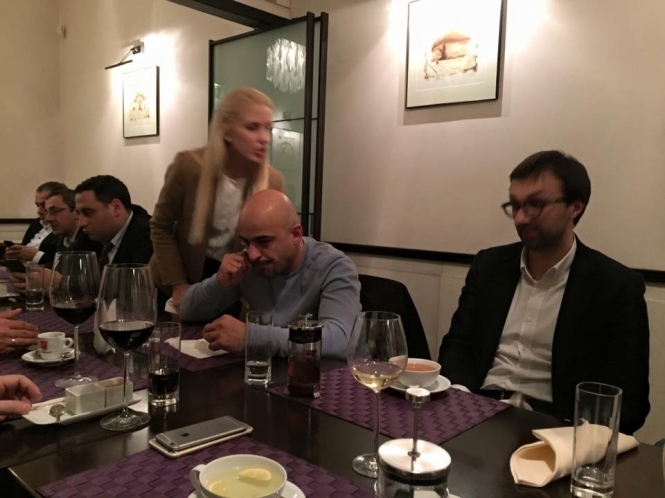 У Саакашвили удалили фото встречи с Тищенко, Найемом, Соболевым и другими нардепами