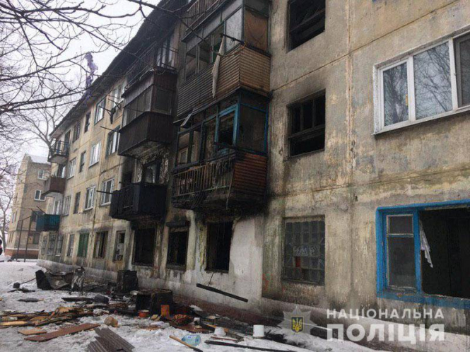 В Українську на Донеччині вибухнув газ у квартирі, троє людей постраждали
