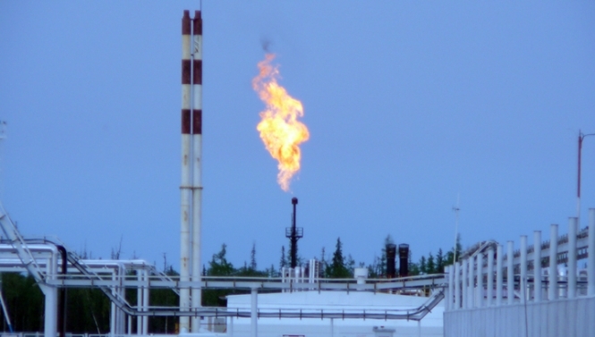 Россия сжигает газ в четыре раза больше, чем продает Украине