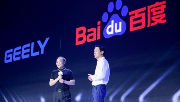 Китайська пошукова компанія та Geely збираються створювати електромобілі