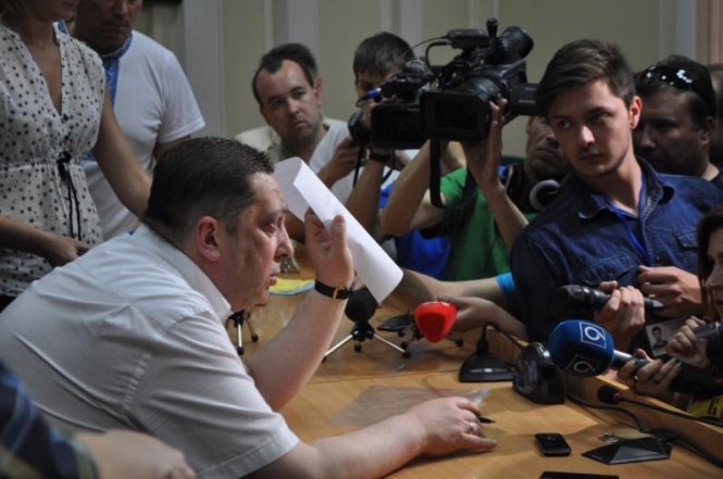 Начальник міліції Дніпропетровської області написав рапорт про відставку