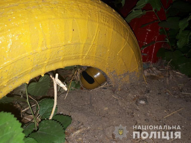 У Миколаєві чоловік заховав гранату на дитячому майданчику
