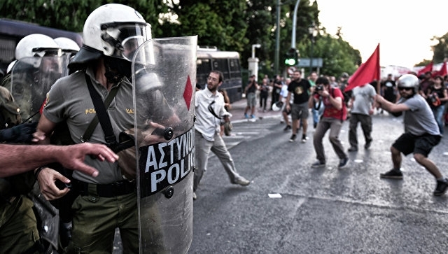 В Греции произошли беспорядки из-за визита Обамы