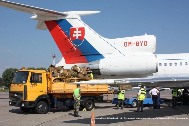 Словакия за год дала Украине гуманитарной помощи на 300 тысяч евро