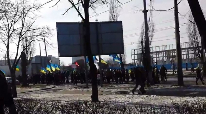 В сети появилось видео момента взрыва в Харькове