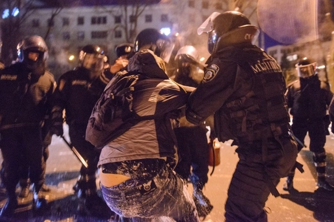 В Харькове на ходу Євромайдана напали 
