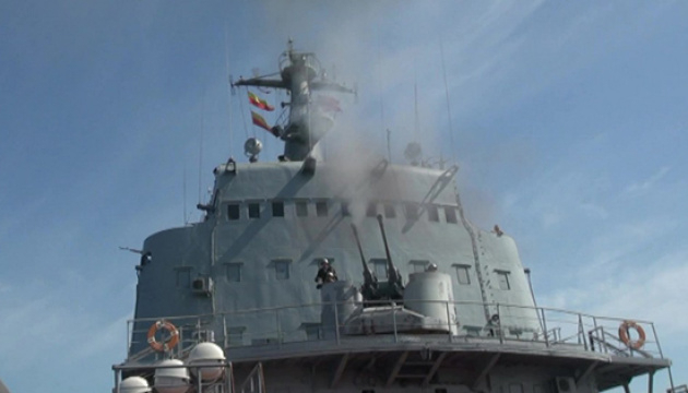 Російські кораблі, паралельно з Sea Breeze, провели бойові стрільби в Чорному морі