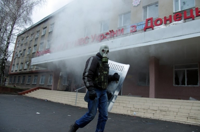 На севере Донецкой области утром началась антитеррористическая операция, - Турчинов