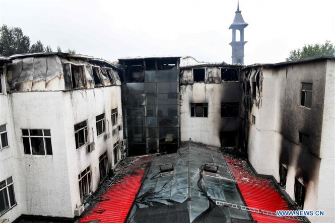 У Китаї через пожежу в готелі загинули 18 людей