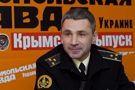 В Крыму арестовали заместителя командующего ВМС Украины