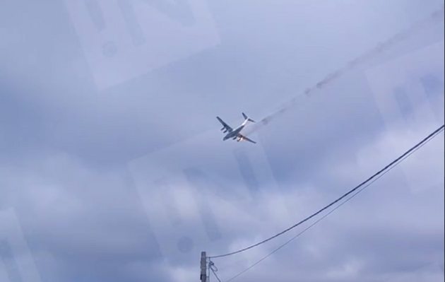 В росії розбився військово-транспортний літак Іл-76