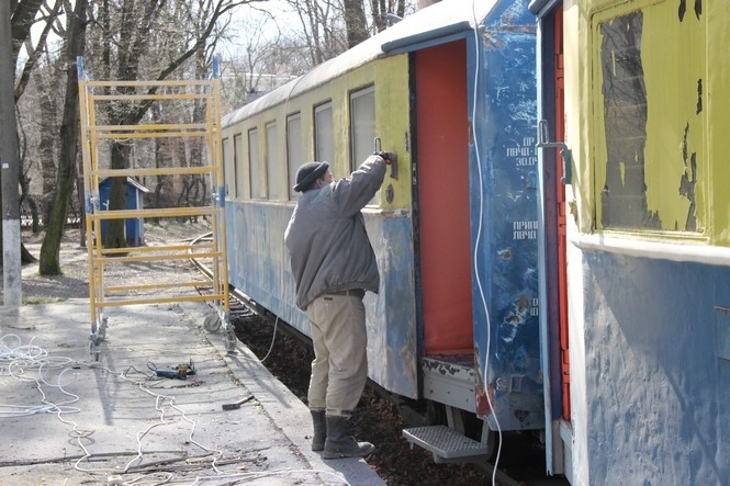Львівську дитячу залізницю відремонтують до початку нового сезону