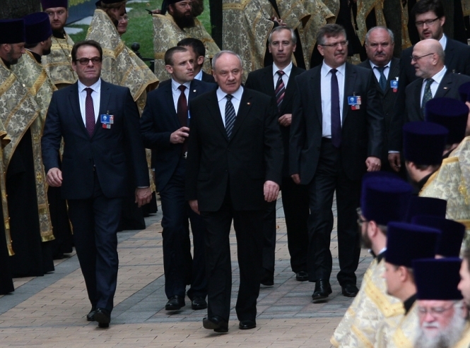 Президента Молдови вразив розмах святкування Хрещення Русі
