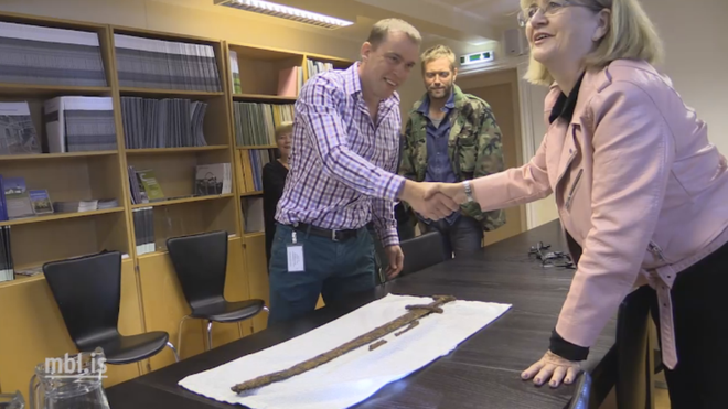 В Ісландії під час полювання знайшли тисячолітній меч вікінгів