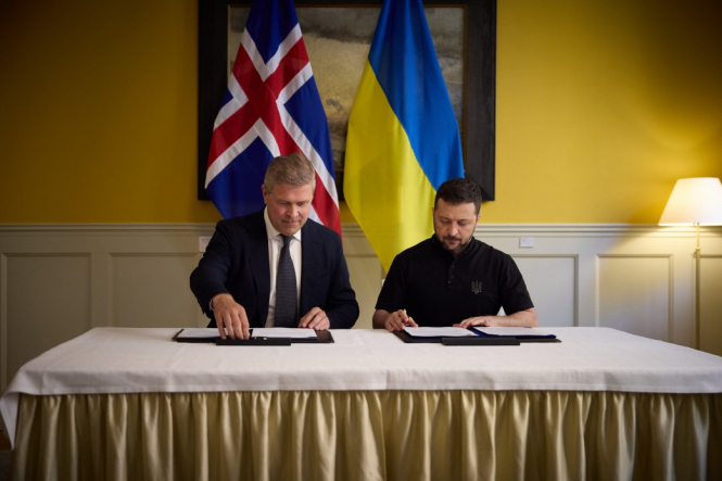 Україна й Ісландія уклали безпекову угоду