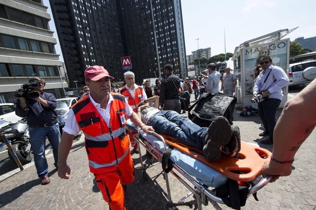В Риме столкнулись два поезда метро, пострадали более 20 человек