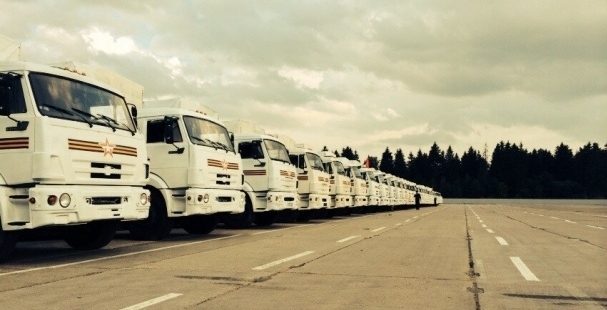 В Украину заехали 145 грузовиков с российского 